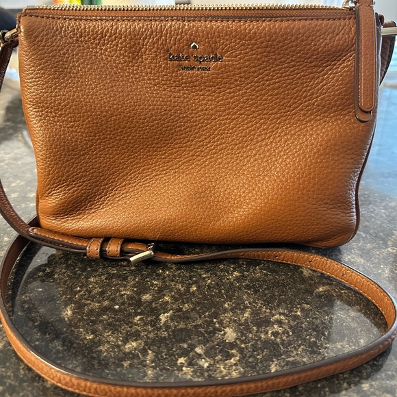 Kate Spade brown crossbody - Picture 1 of 5